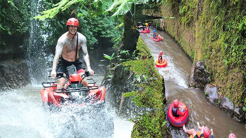 Cave Lazy Tubing and Bali ATV Quad Bike