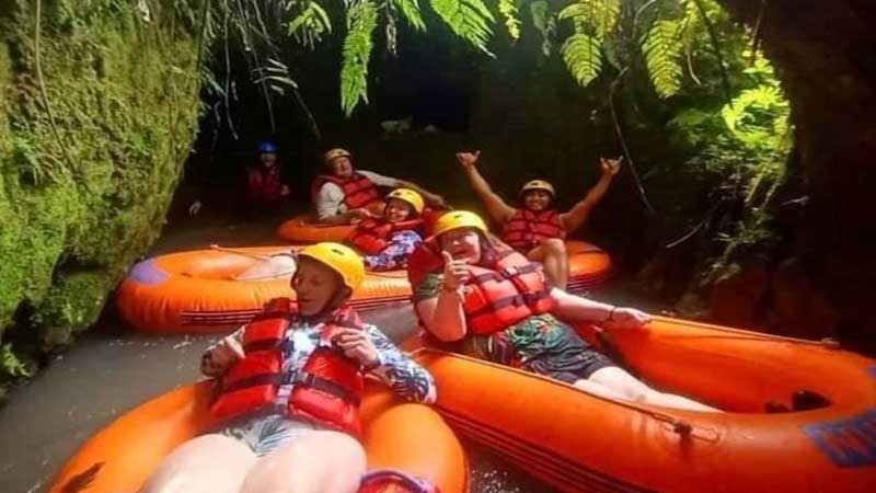 Cave Lazy Tubing Bali and Ubud Jungle Swing