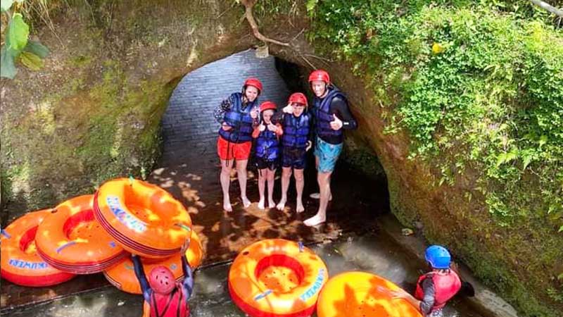 Bali Lazy Tubing with Kids